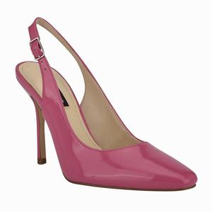 Nine West Alison Slingback Pumps - Pink - Ireland (SO3176049)